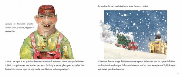 Solila le sapin qui n'avait que deux branches (Livre + CD) – Image 5