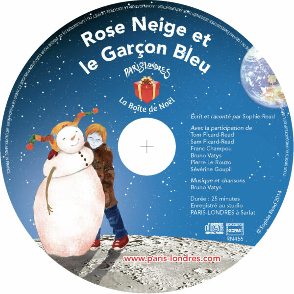 Rose Neige et le garçon bleu (Livre + CD) – Image 2