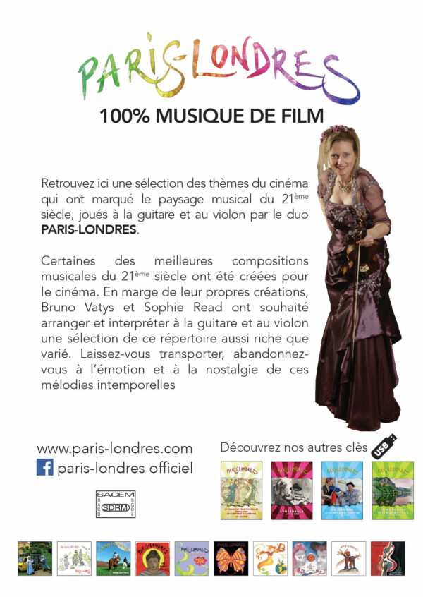 100% Musiques de films (Clé USB) – Image 2